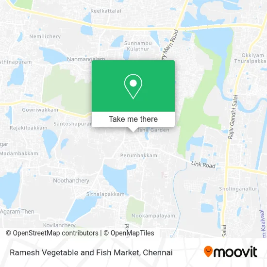 Ramesh Vegetable and Fish Market map