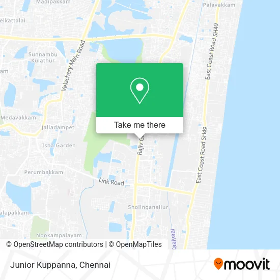 Junior Kuppanna map