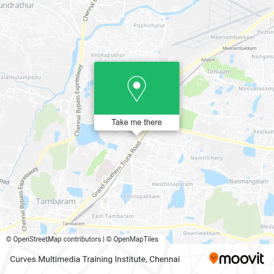 Curves Multimedia Training Institute map