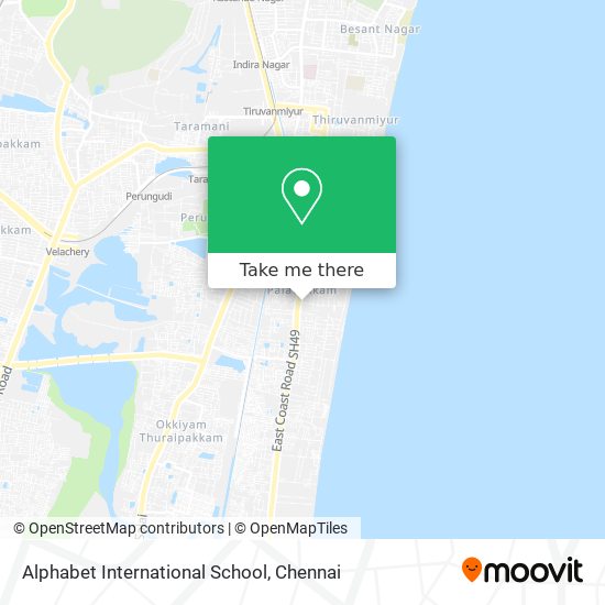 Alphabet International School map