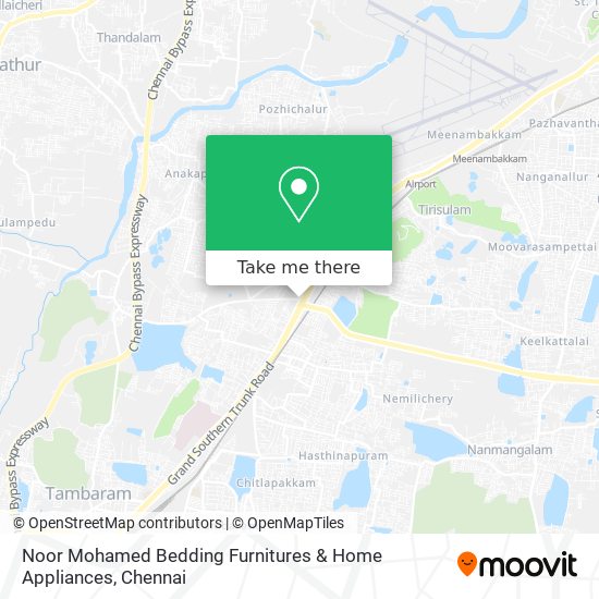 Noor Mohamed Bedding Furnitures & Home Appliances map