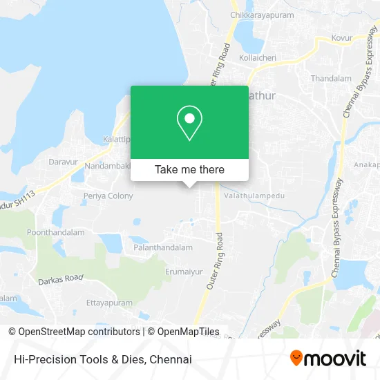 Hi-Precision Tools & Dies map