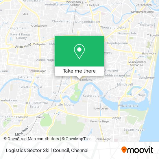 Logistics Sector Skill Council map