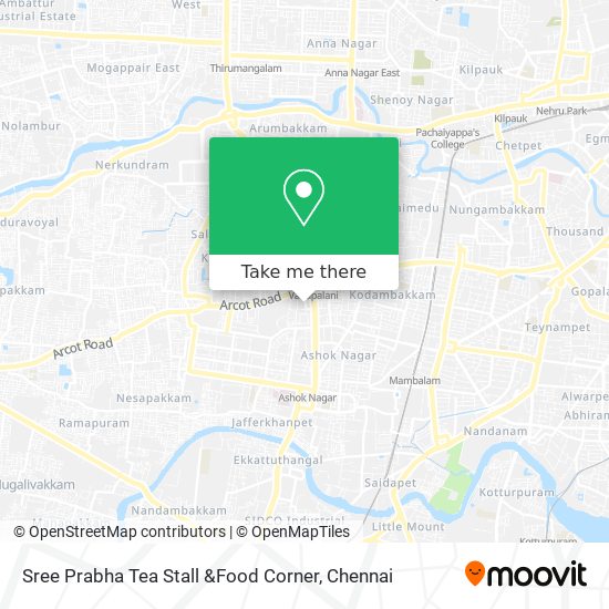 Sree Prabha Tea Stall &Food Corner map