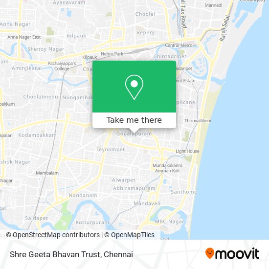 Shre Geeta Bhavan Trust map