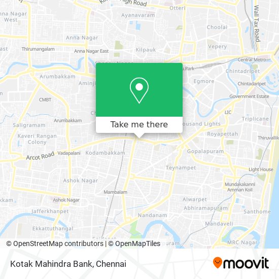 Kotak Mahindra Bank map