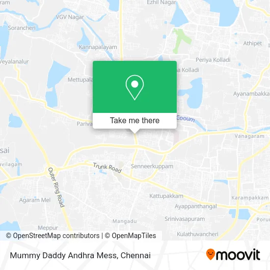 Mummy Daddy Andhra Mess map