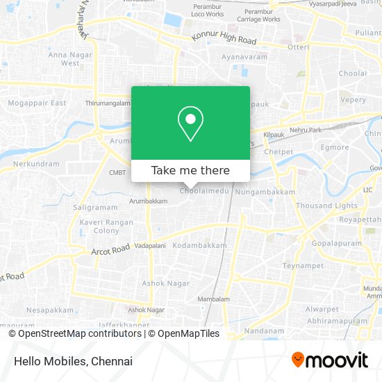 Hello Mobiles map