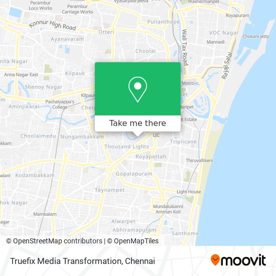 Truefix Media Transformation map