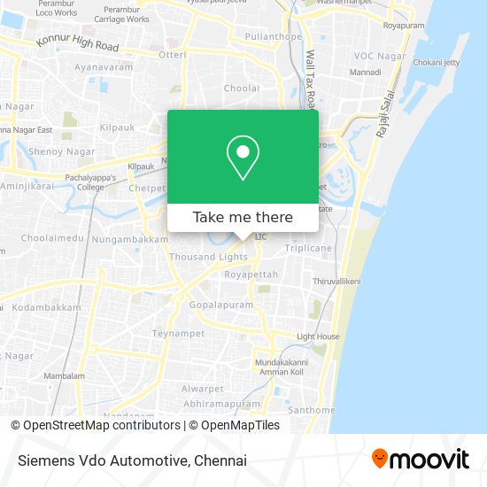 Siemens Vdo Automotive map