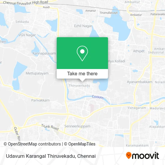 Udavum Karangal Thiruvekadu map