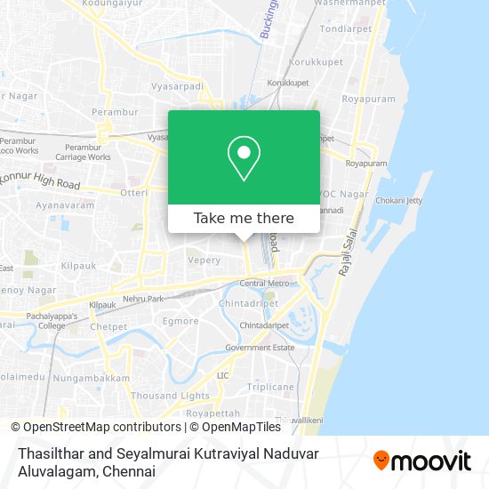 Thasilthar and Seyalmurai Kutraviyal Naduvar Aluvalagam map