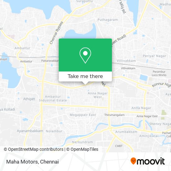 Maha Motors map