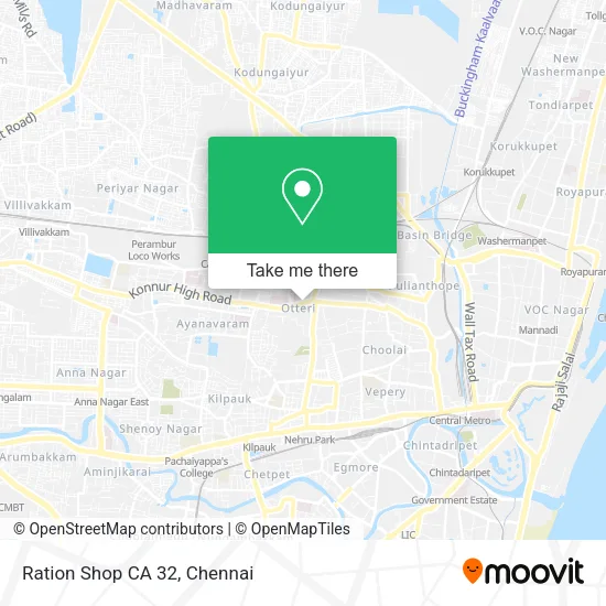 Ration Shop CA 32 map
