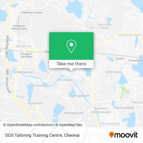 SOS Tailoring Training Centre map