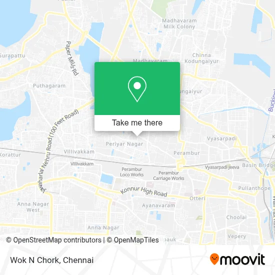 Wok N Chork map