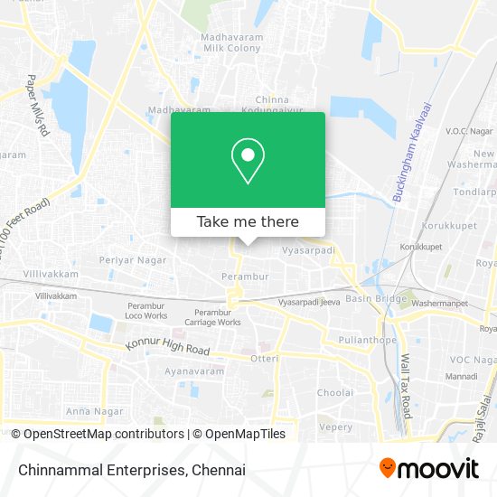 Chinnammal Enterprises map