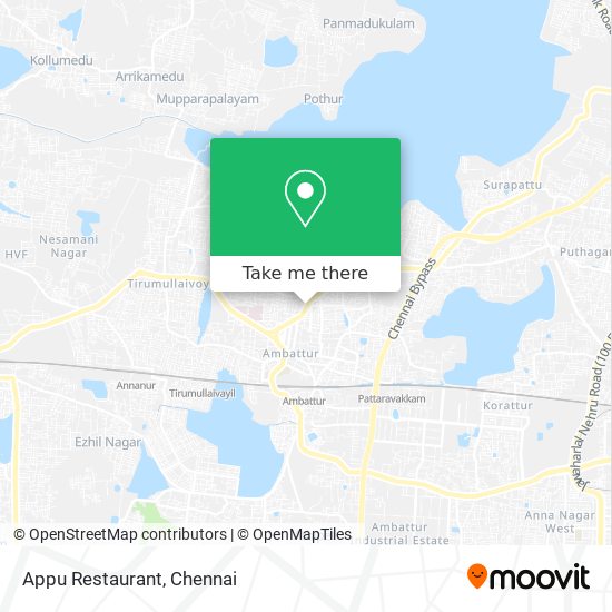 Appu Restaurant map