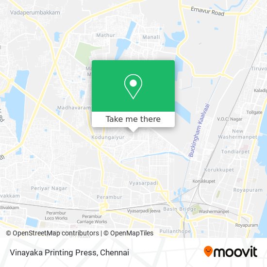 Vinayaka Printing Press map