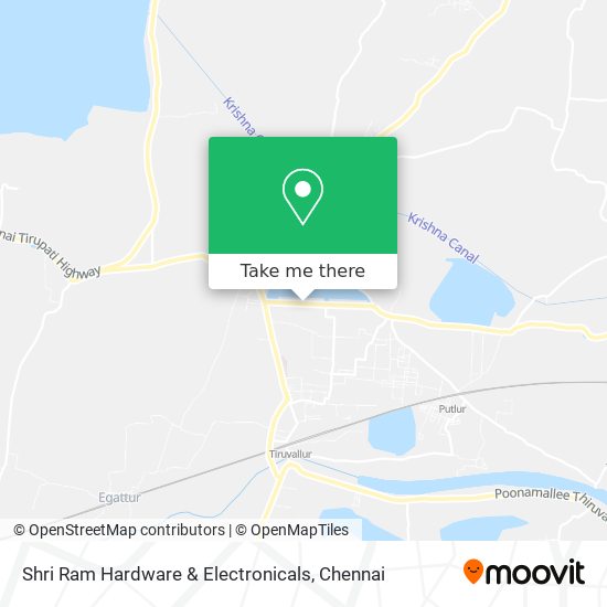 Shri Ram Hardware & Electronicals map