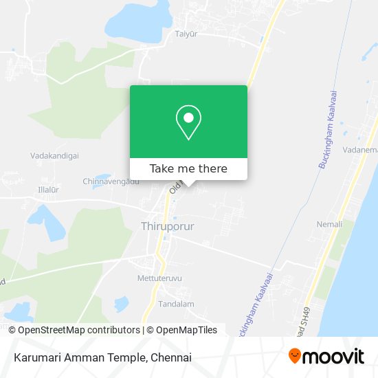 Karumari Amman Temple map