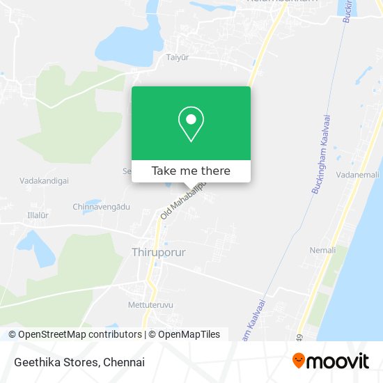 Geethika Stores map