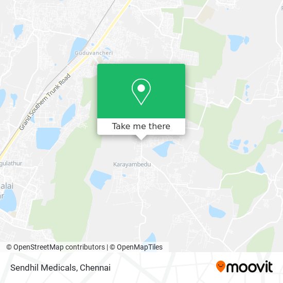 Sendhil Medicals map