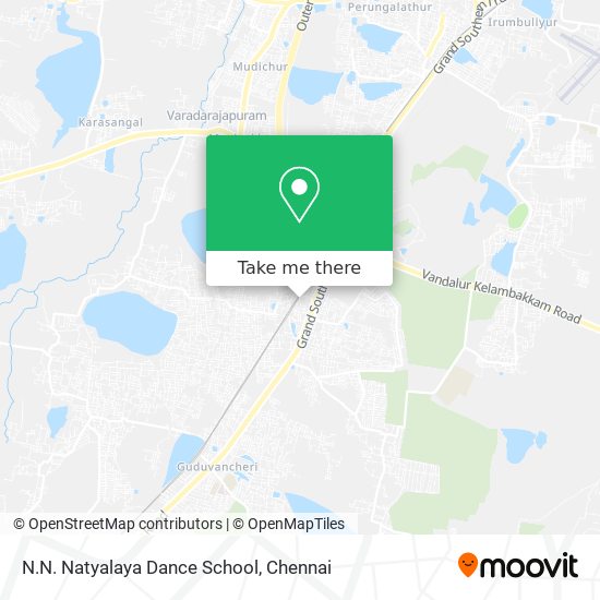 N.N. Natyalaya Dance School map