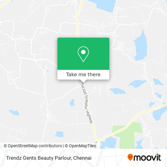 Trendz Gents Beauty Parlour map