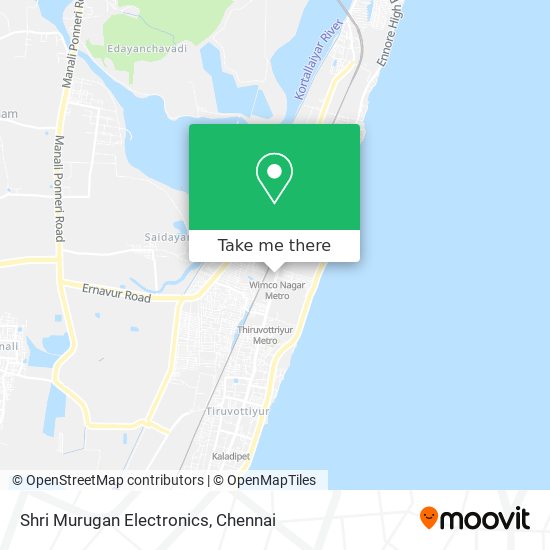 Shri Murugan Electronics map