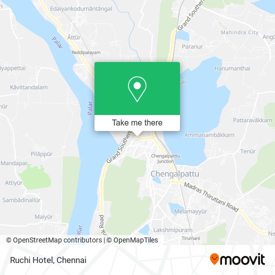 Ruchi Hotel map