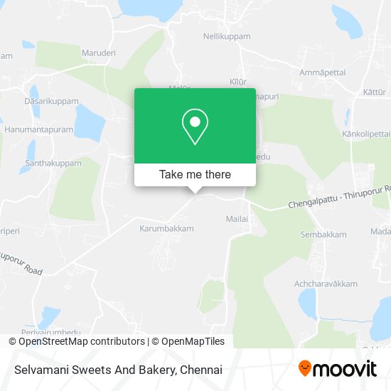 Selvamani Sweets And Bakery map