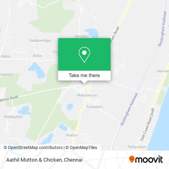 Aathil Mutton & Chicken map