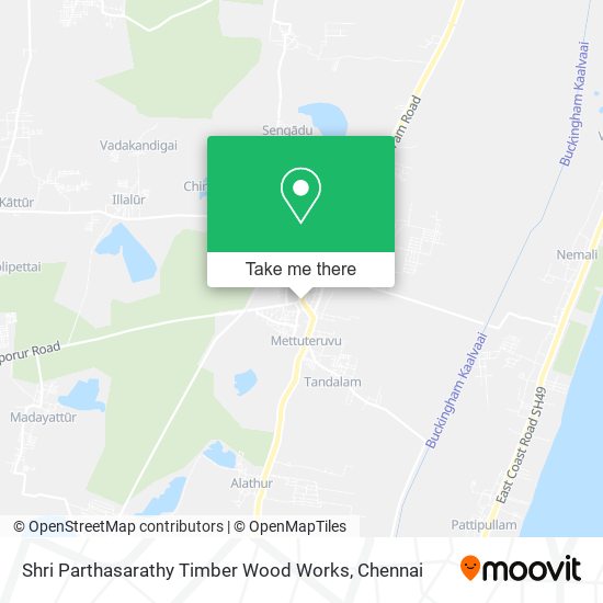 Shri Parthasarathy Timber Wood Works map