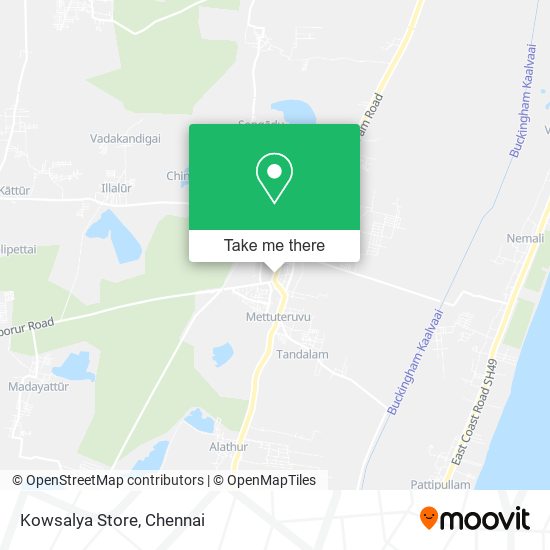 Kowsalya Store map