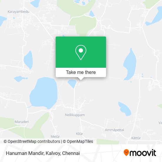 Hanuman Mandir, Kalvoy map