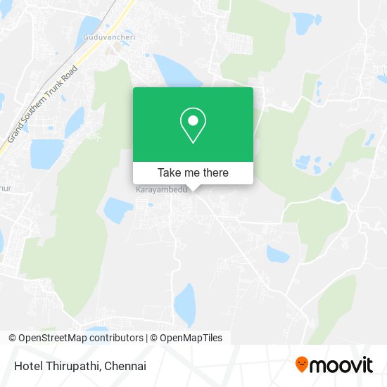 Hotel Thirupathi map