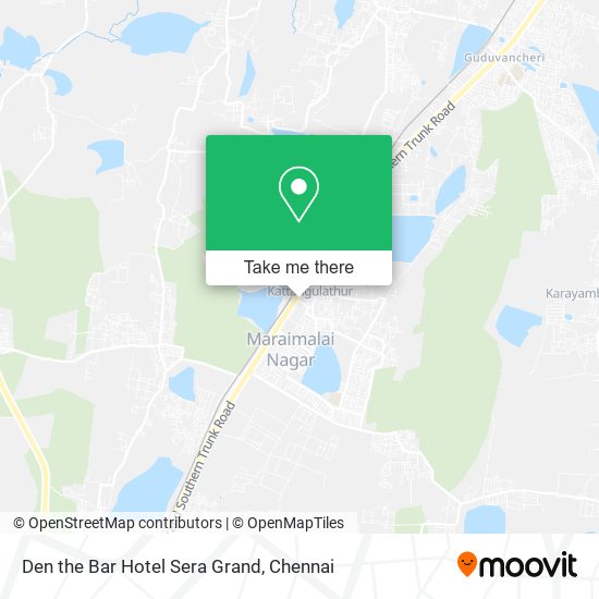 Den the Bar Hotel Sera Grand map