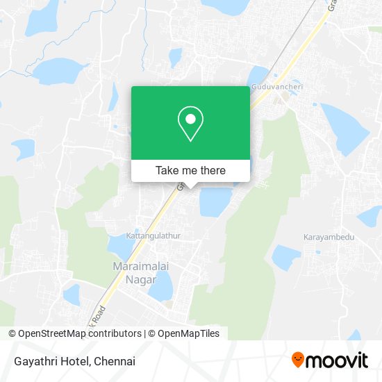 Gayathri Hotel map