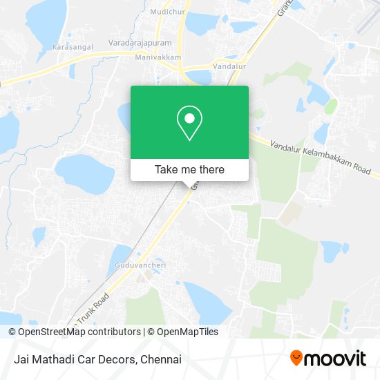 Jai Mathadi Car Decors map