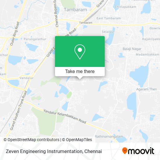 Zeven Engineering Instrumentation map