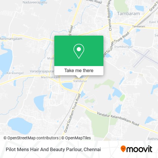 Pilot Mens Hair And Beauty Parlour map