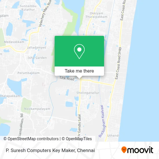 P. Suresh Computers Key Maker map