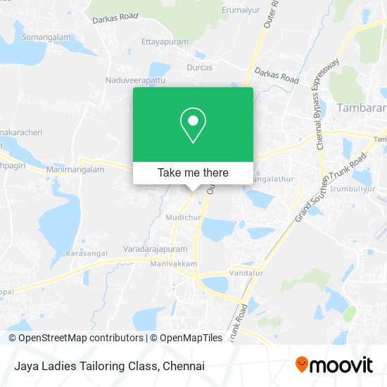 Jaya Ladies Tailoring Class map