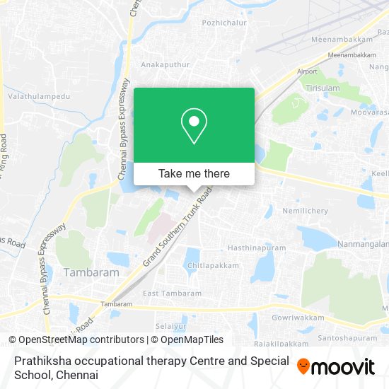Prathiksha occupational therapy Centre and Special School map