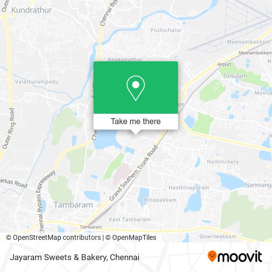 Jayaram Sweets & Bakery map
