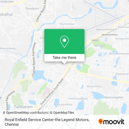 Royal Enfield Service Center-the Legend Motors map
