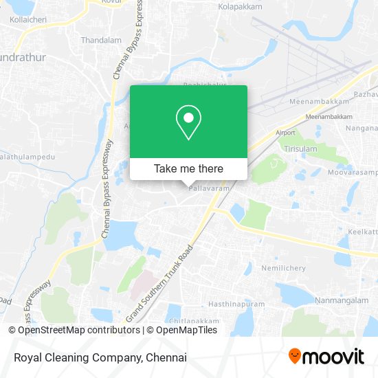Royal Cleaning Company map