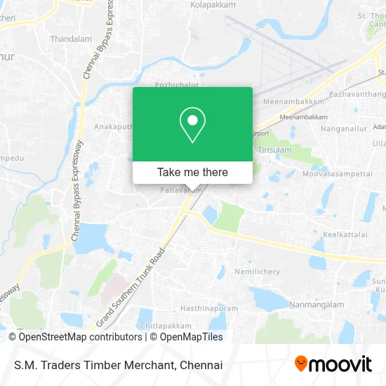 S. M. Traders Timber Merchant map