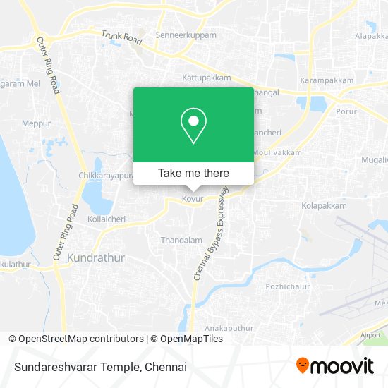 Sundareshvarar Temple map